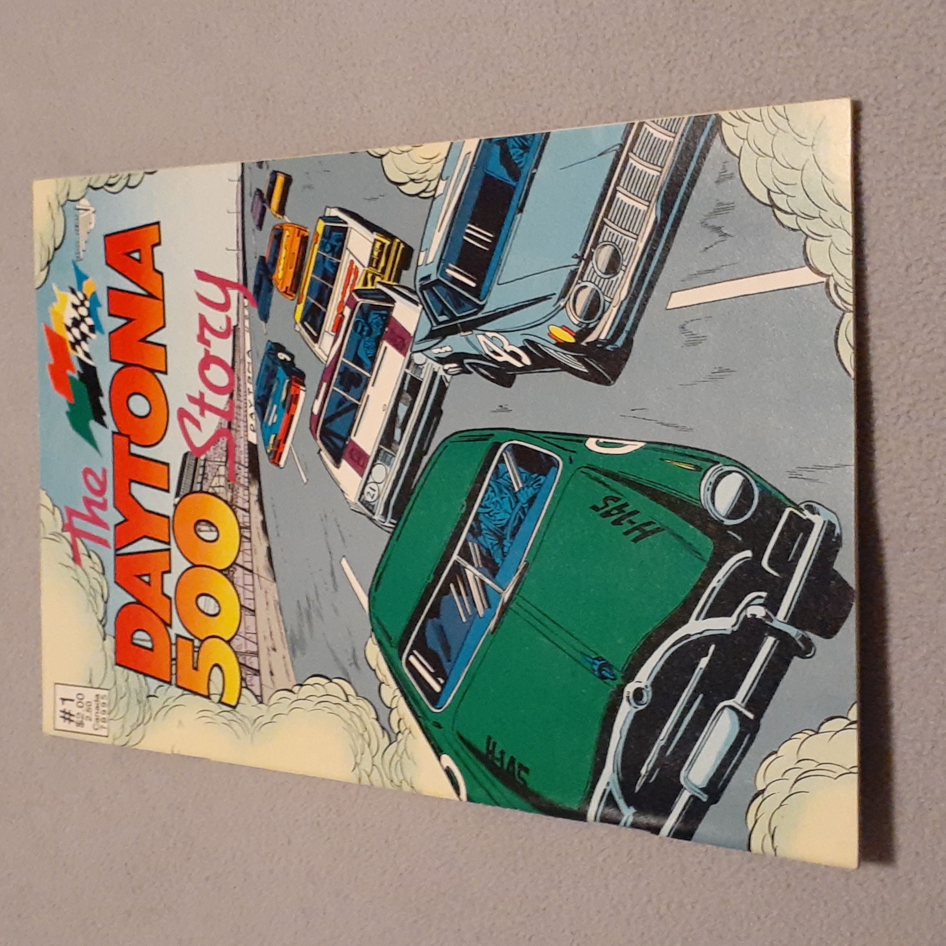 1991 Vortex Daytona 500 Nascar Comic Book